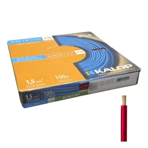 CABLE UNIPOLAR 1.5MM ROJO 100M C-5